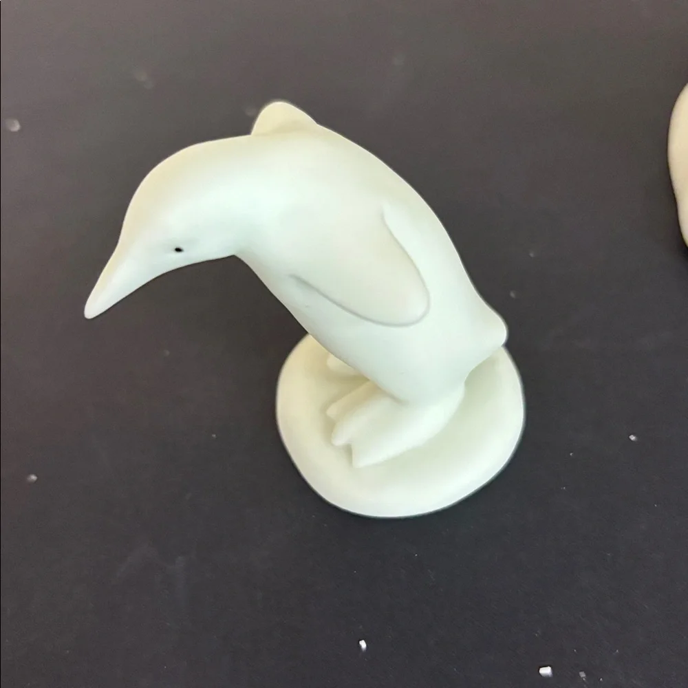 Vintage Snow-babies “You Didn’t  Forget Me” extra Penguin Holiday Figurines